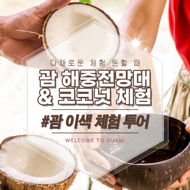 해중전망대&코코넛 체험
